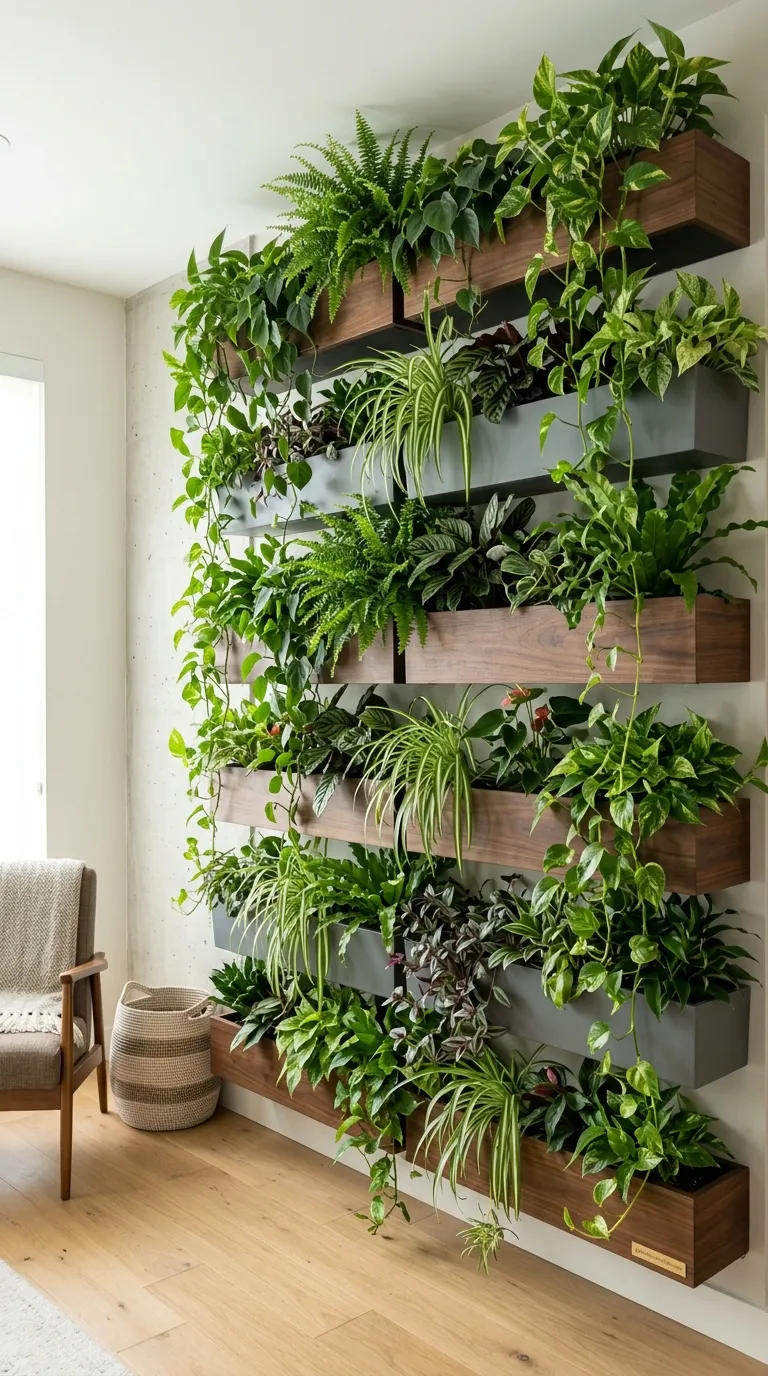 1. Vertical Planting Wall