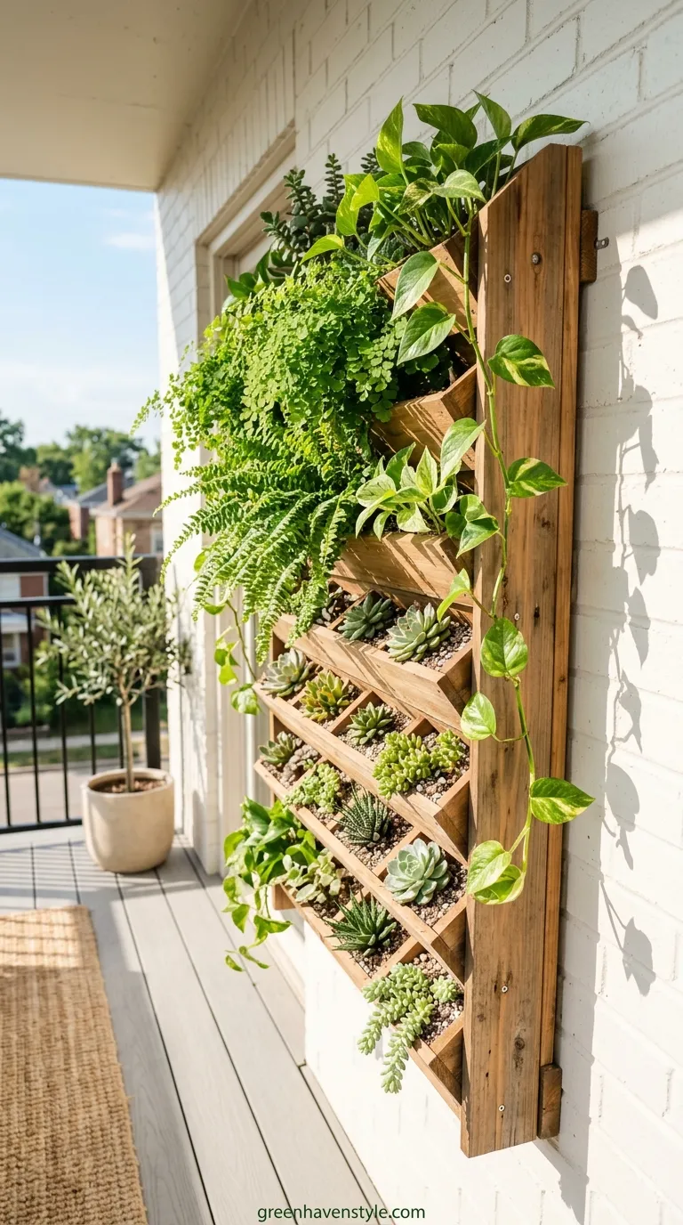 1. Vertical Wall Planter