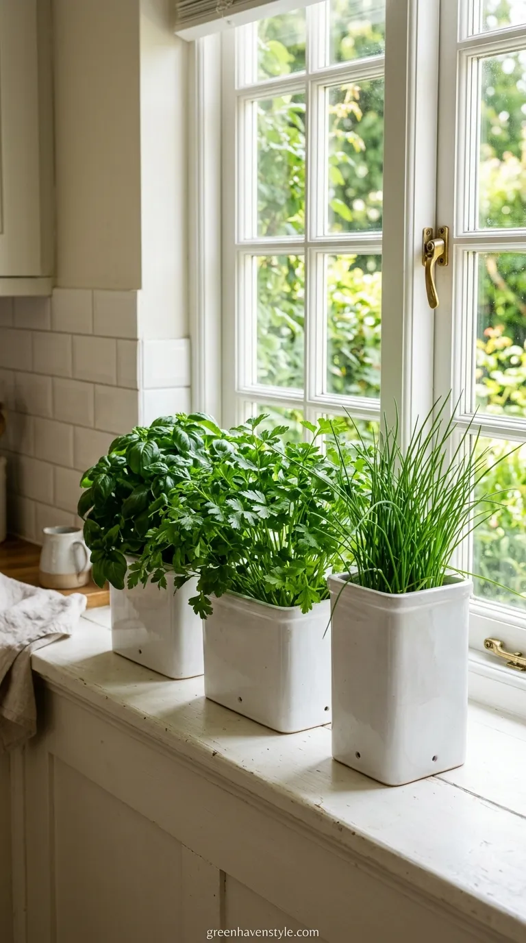 1. Window Sill Herb