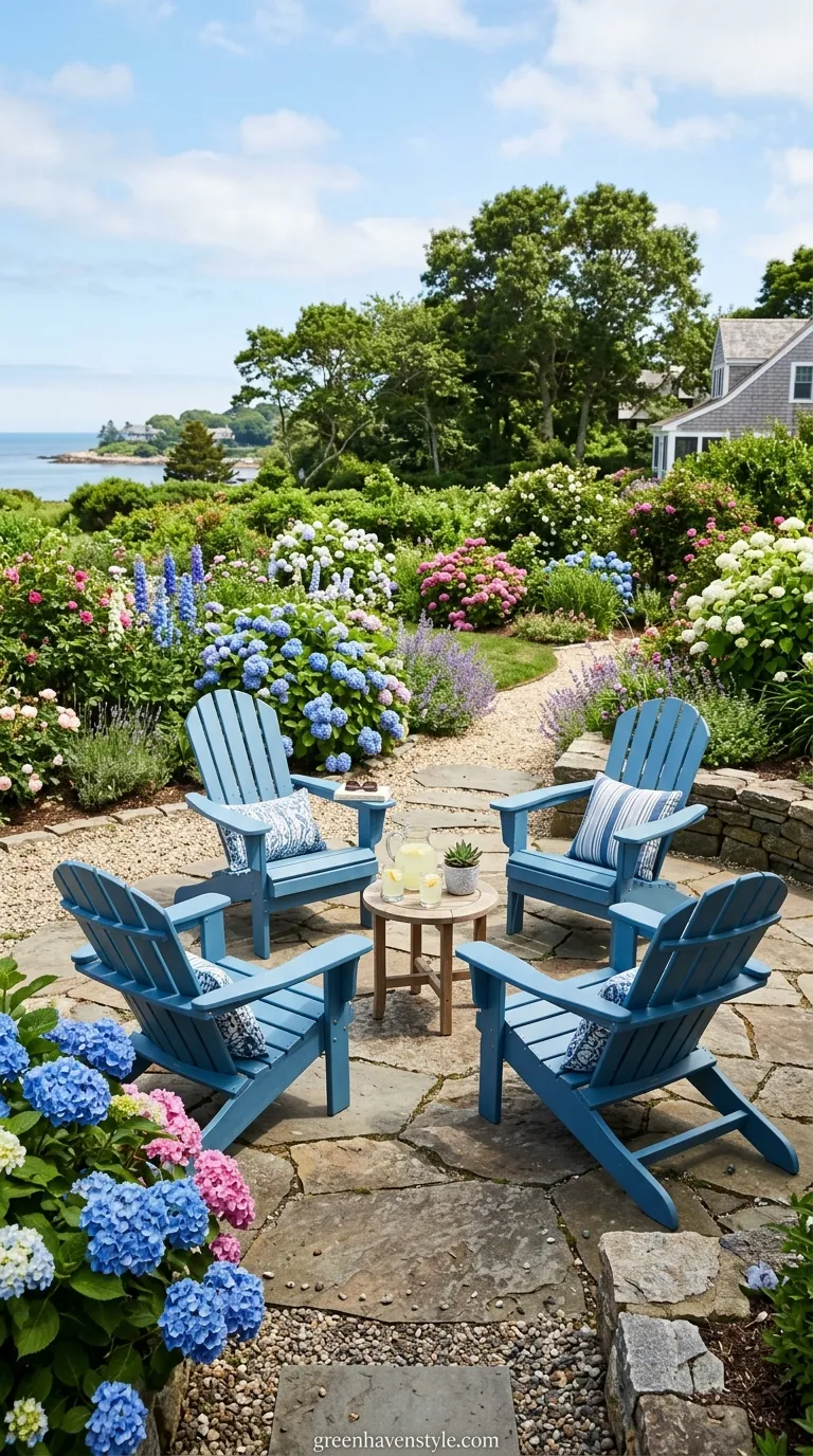 10. Adirondack Chair Cluster