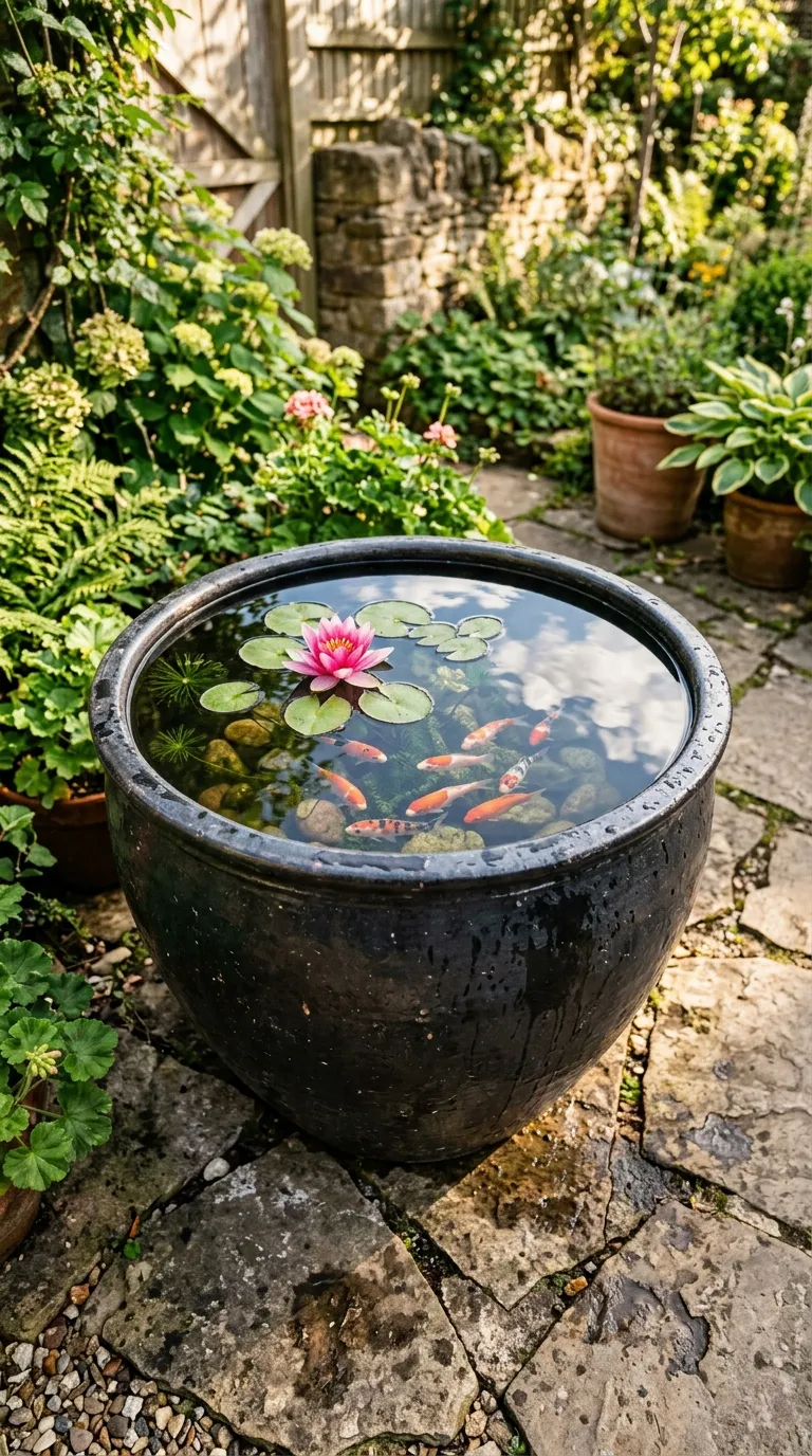 10. Koi Pond Container