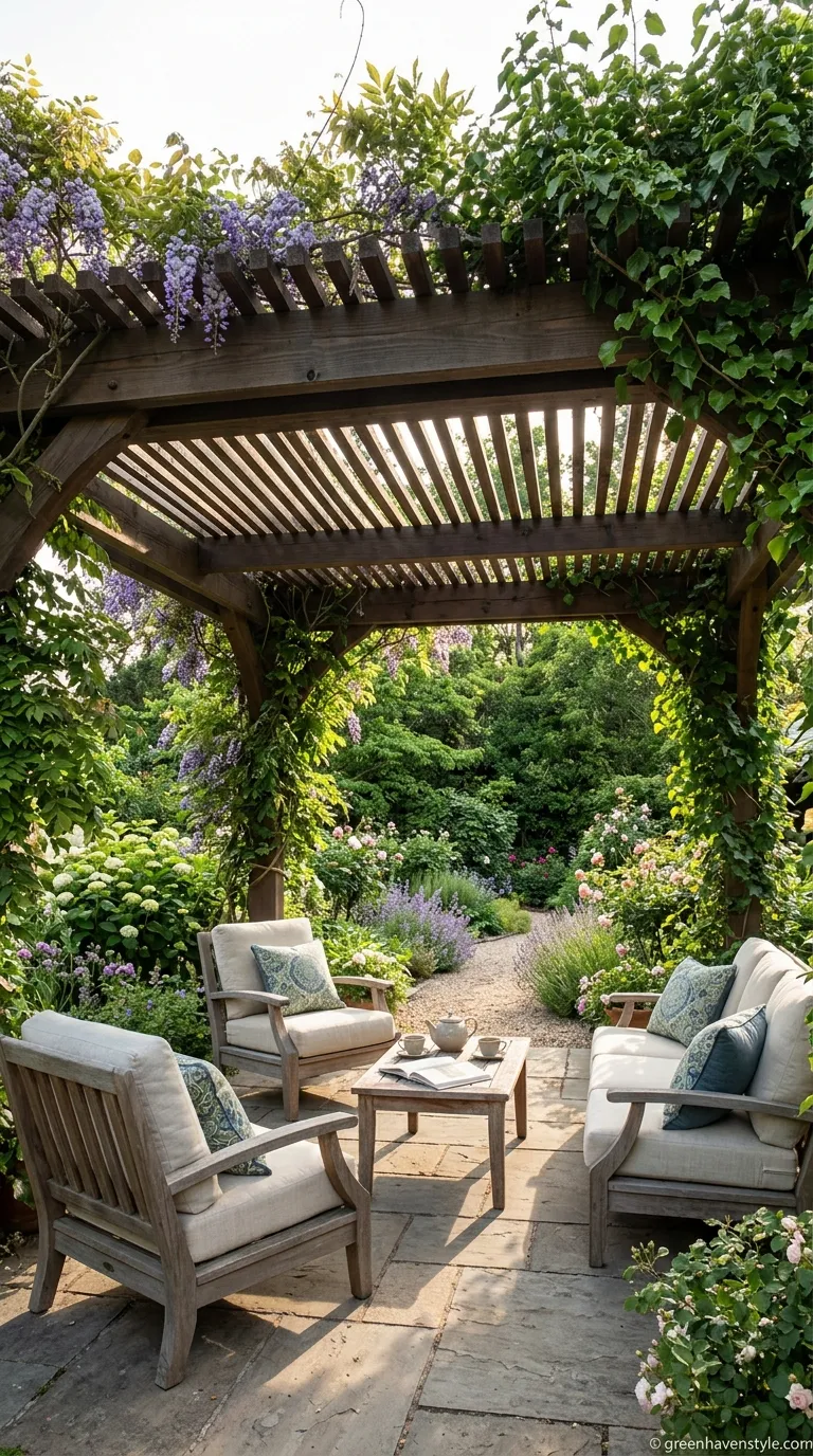 10. Pergola Shade Structure