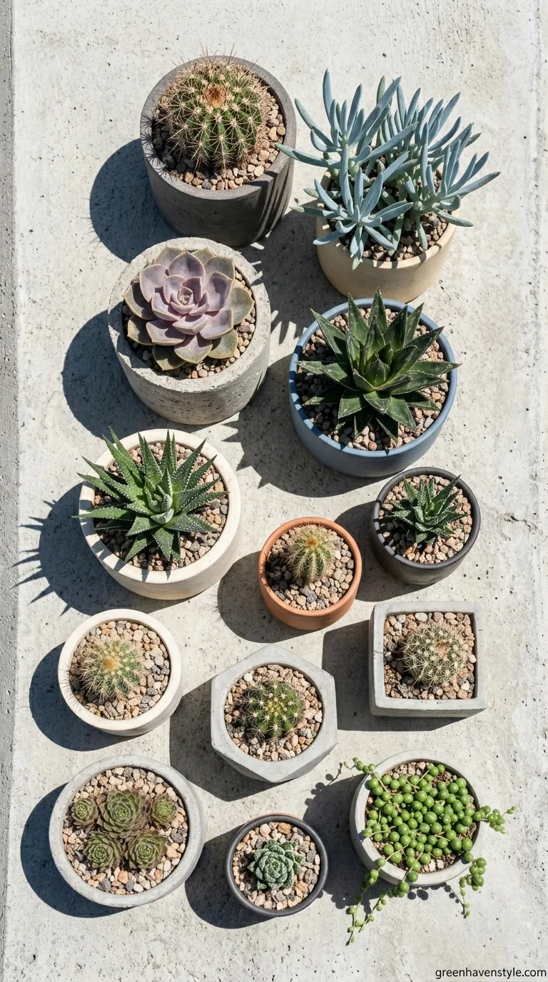 10. Succulent and Cactus Collection