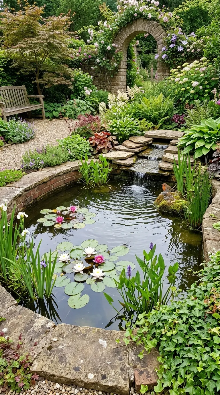10. Water Feature Focal Point