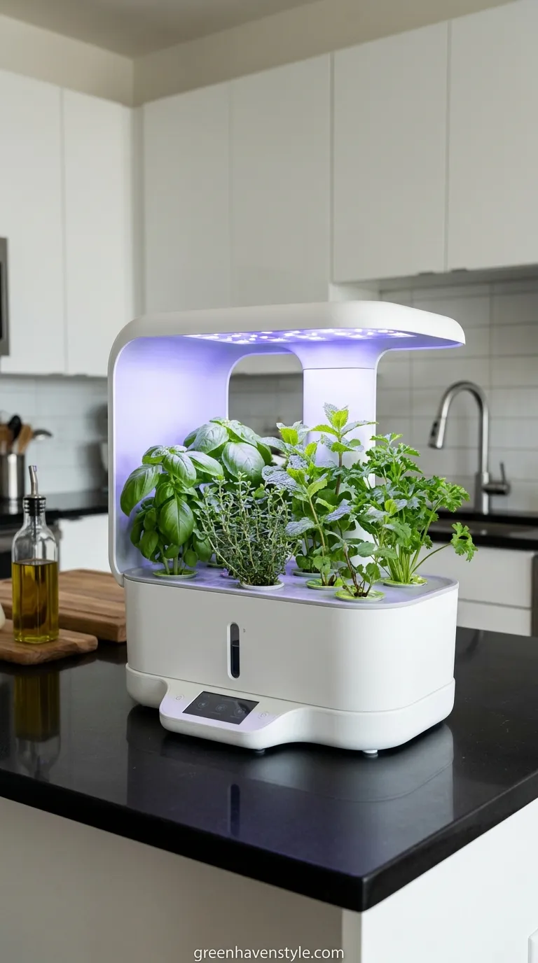 11. Countertop Hydroponic System