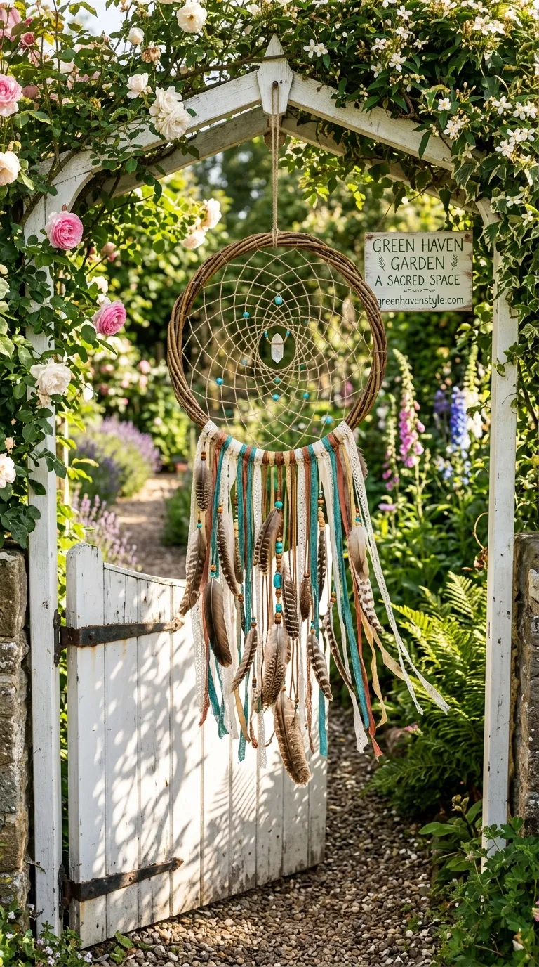 11. Dream Catcher Garden Gate