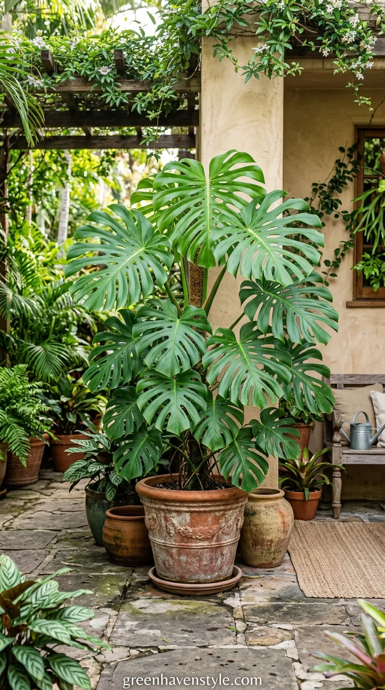 11. Monstera Deliciosa Containers