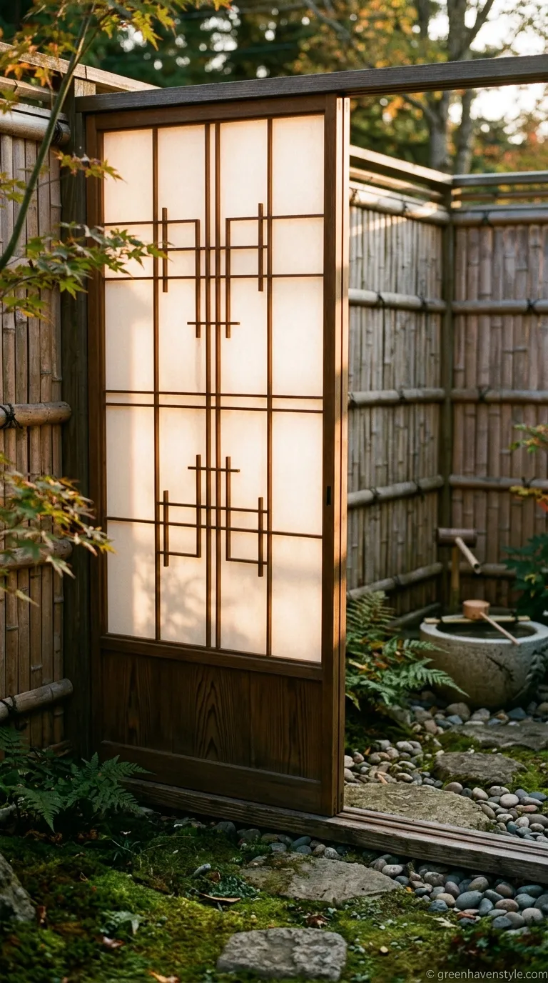 12. Sliding Shoji Screen