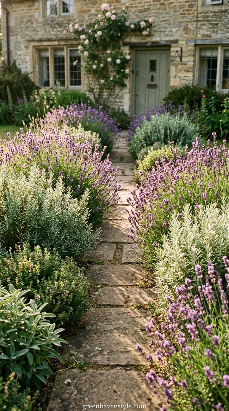 13. Fragrant Pathway Planting