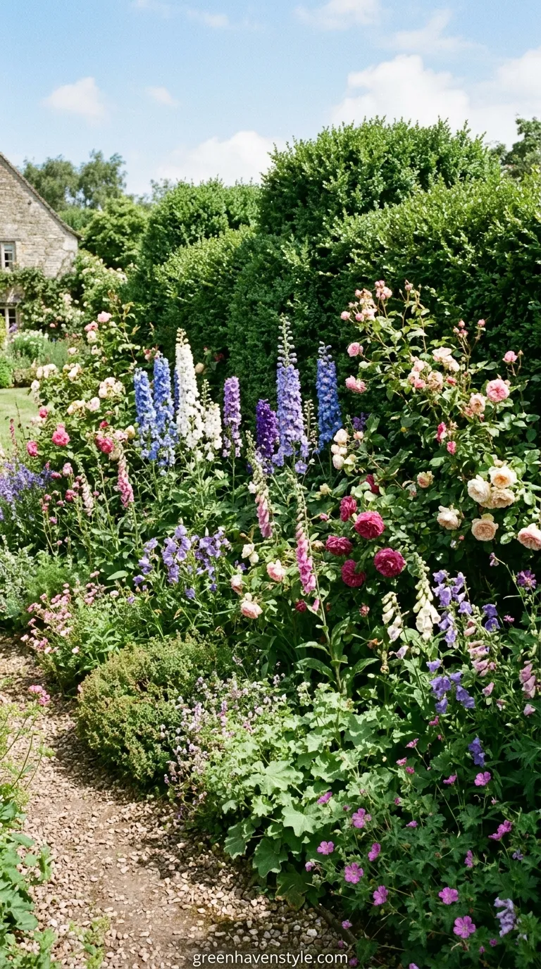 13. Informal Hedge Backdrops