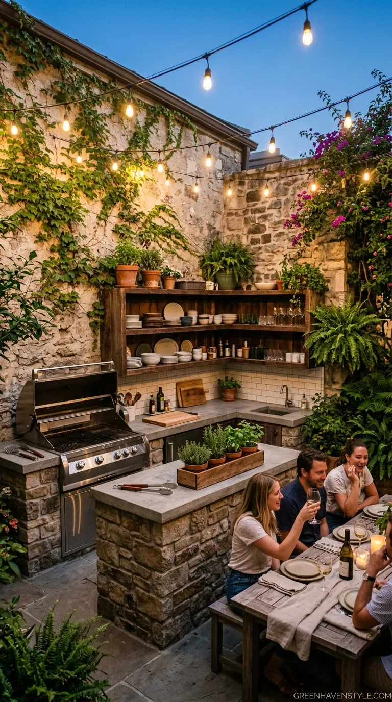 13. Outdoor Kitchen Station