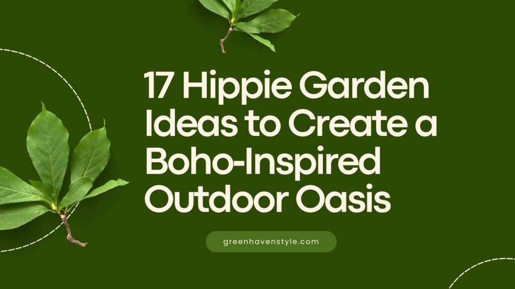 17 Hippie Garden Ideas to Create a Boho‑Inspired Outdoor Oasis