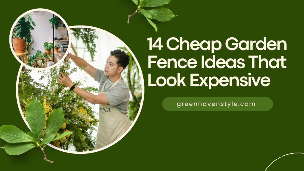 14 Cheap Garden Fence Ideas That Look Expensive