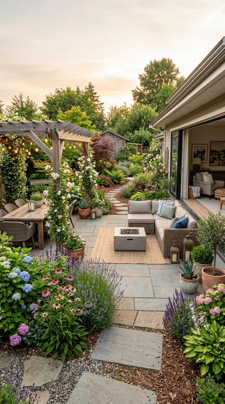 14. Patio Extension Garden
