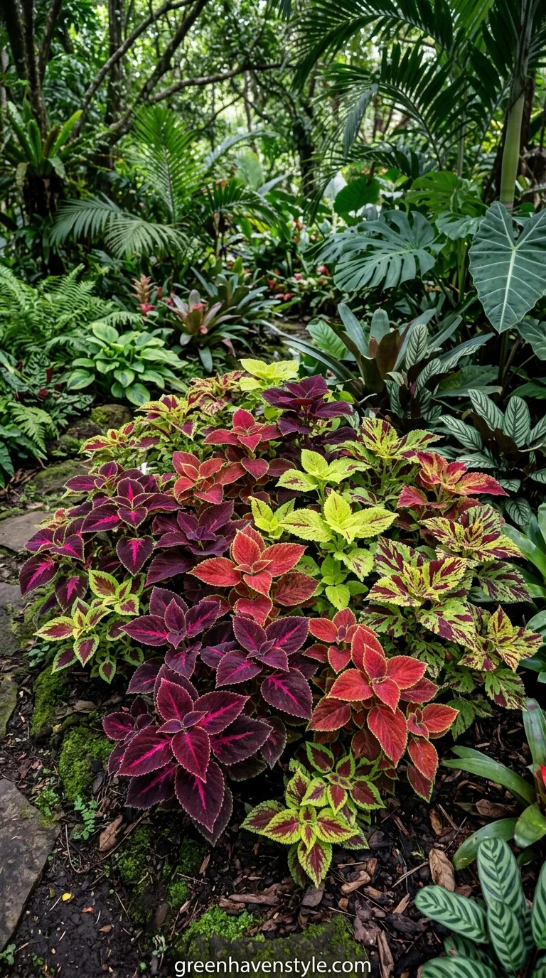 15. Bold Coleus Foliage