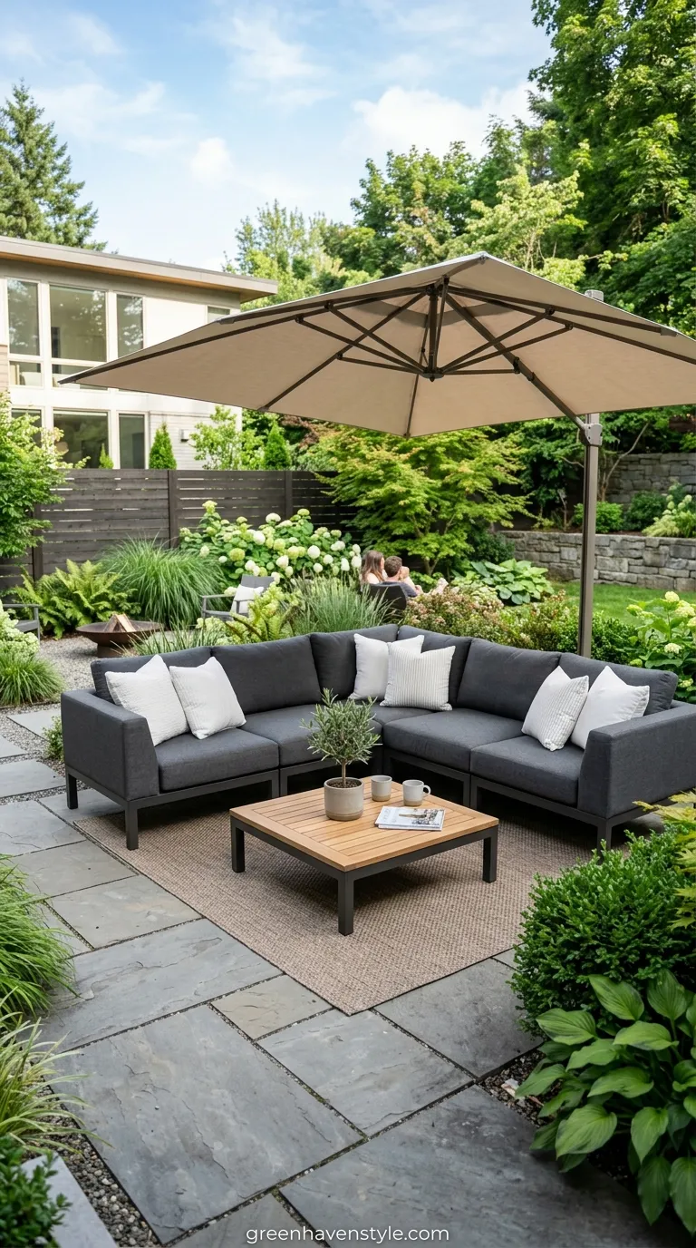 15. Sectional Outdoor Sofa