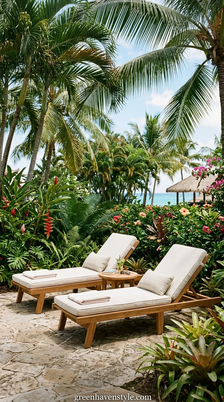 16. Tropical Hardwood Furniture