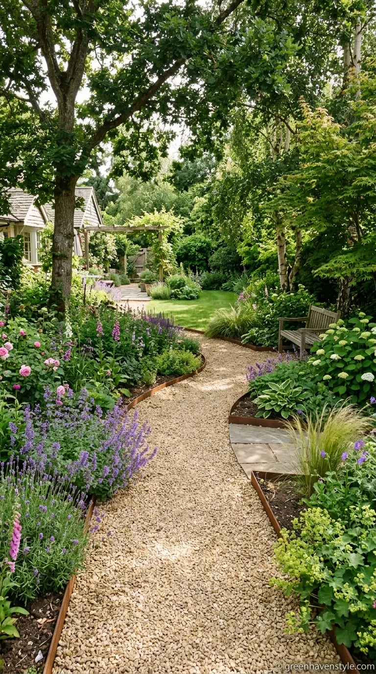 2. Gravel Pathway Network