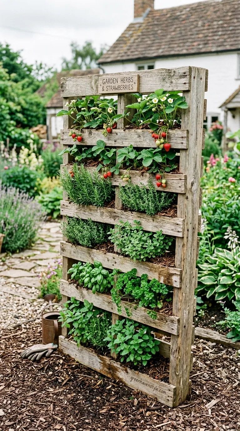 2. Pallet Wood Planters