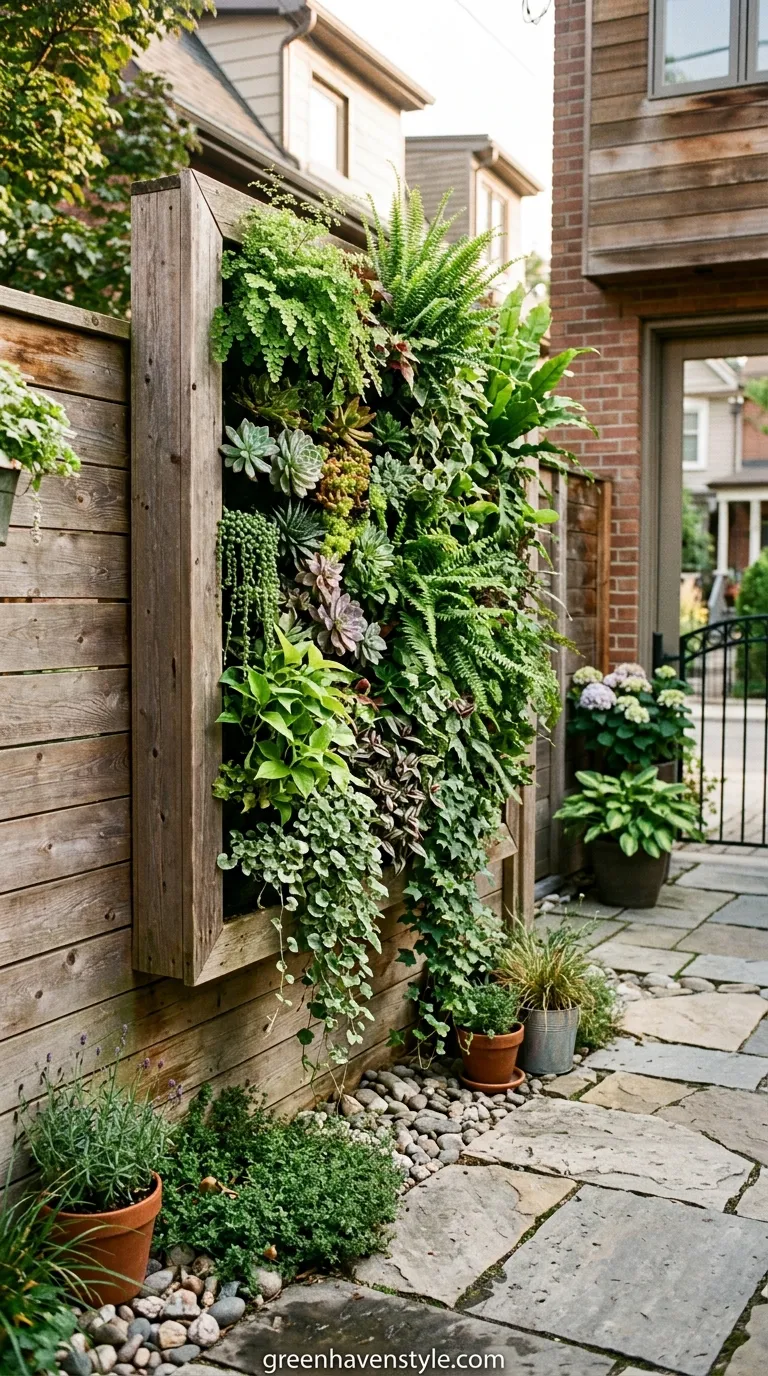 2. Vertical Garden Wall