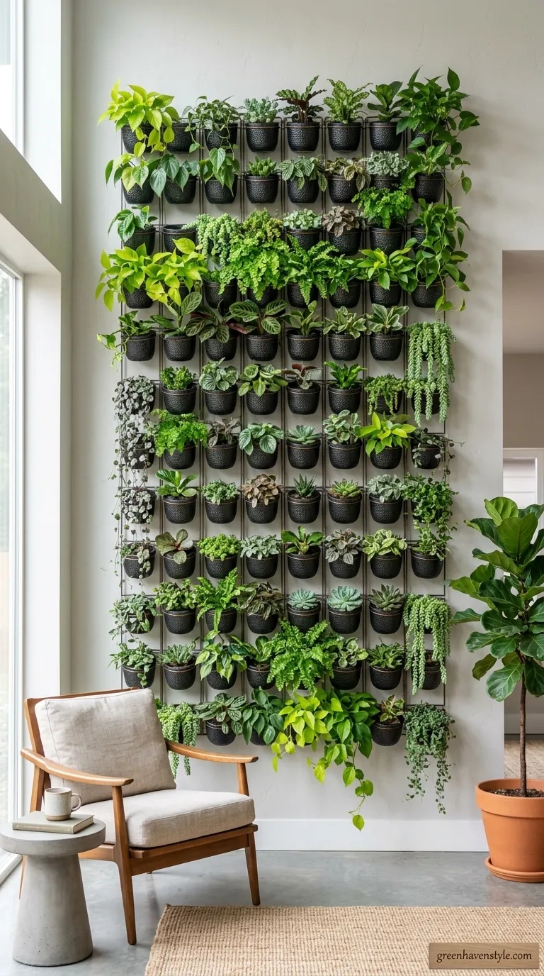 2. Vertical Wall Garden