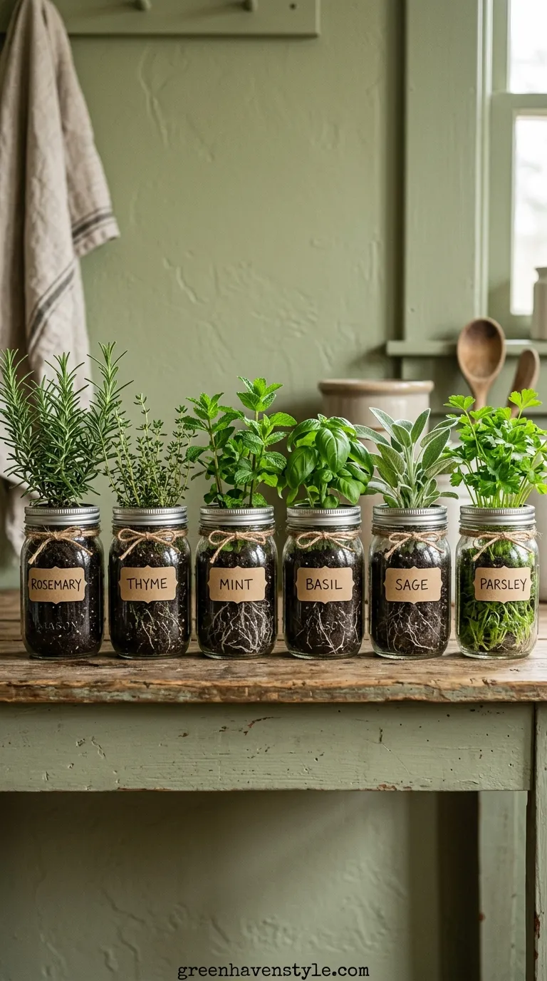 3. Mason Jar Collection