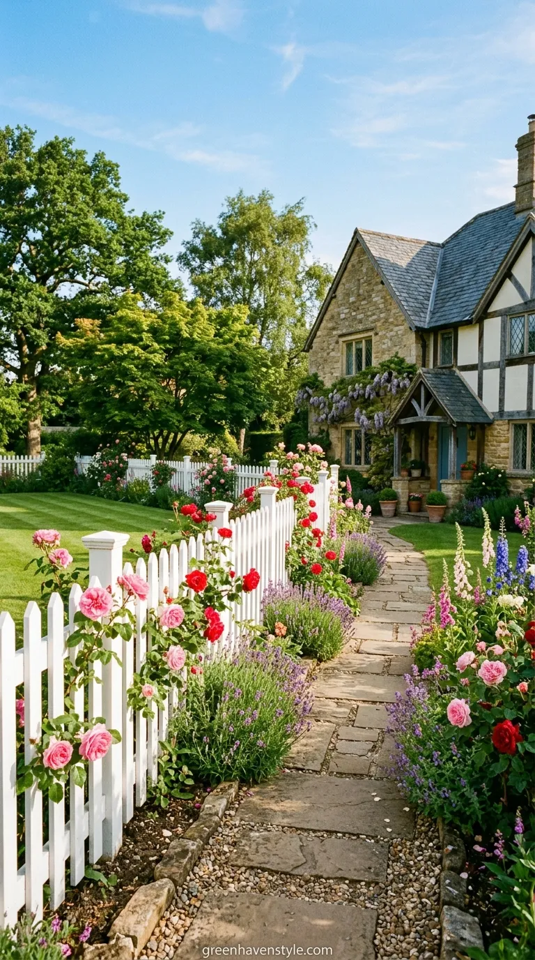 3. Picket Fence Border