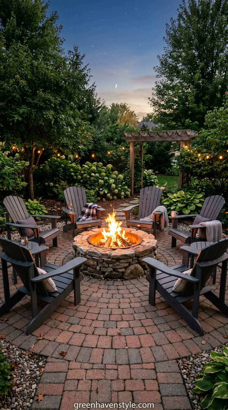 4. Fire Pit Circle Seating