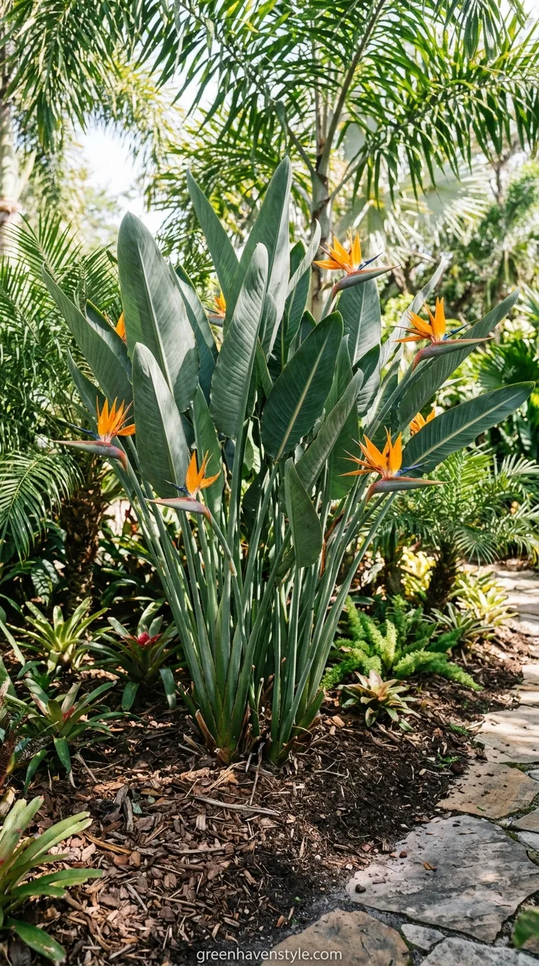 5. Bird of Paradise Clusters