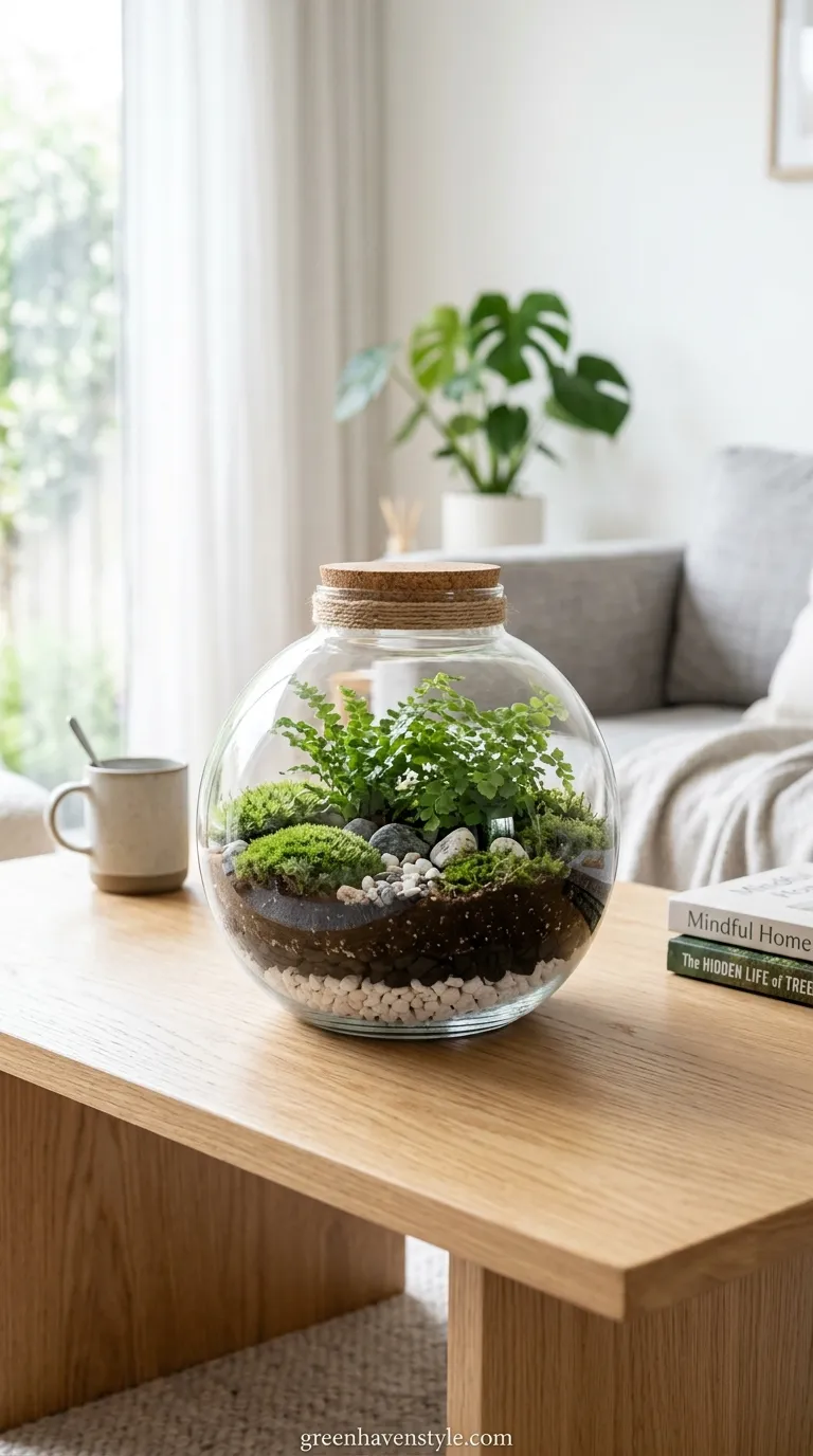 5. Glass Terrarium Garden
