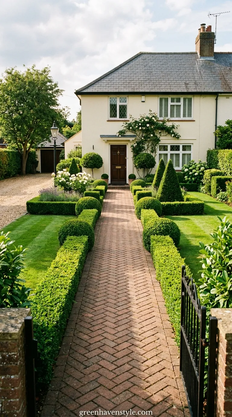 5. Structured Pathway Edging