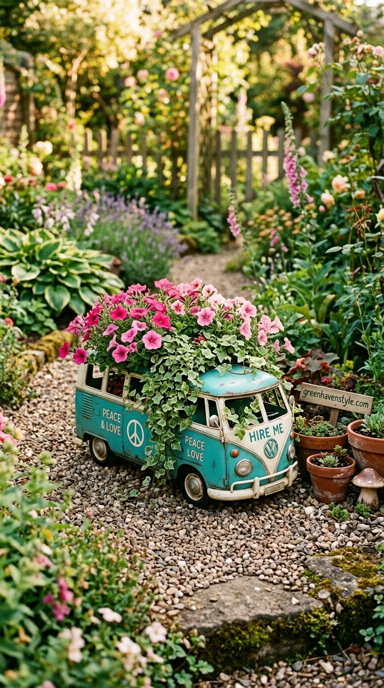 5. VW Bus Planter