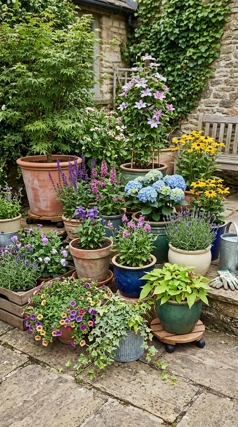 6. Container Garden Grouping