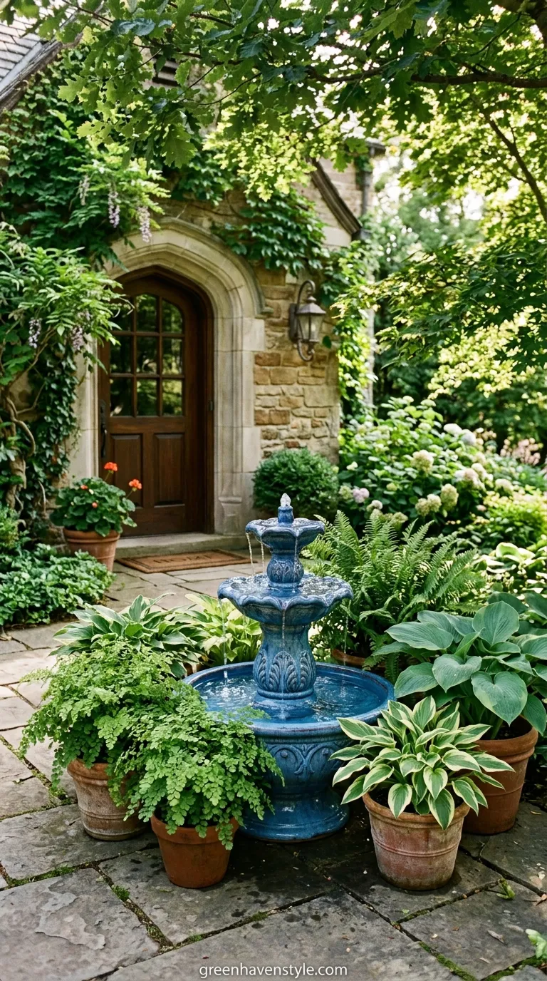 6. Container Water Feature