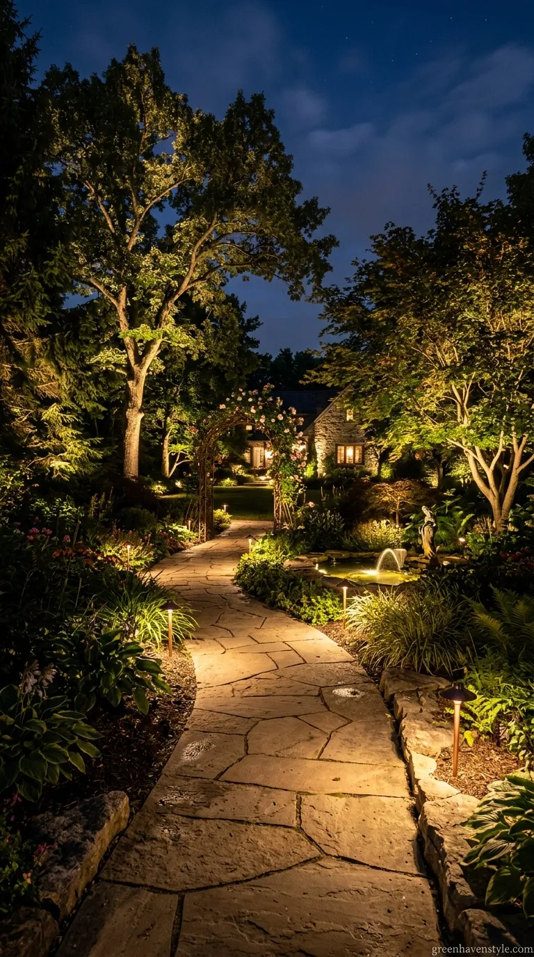 6. Garden Lighting Design