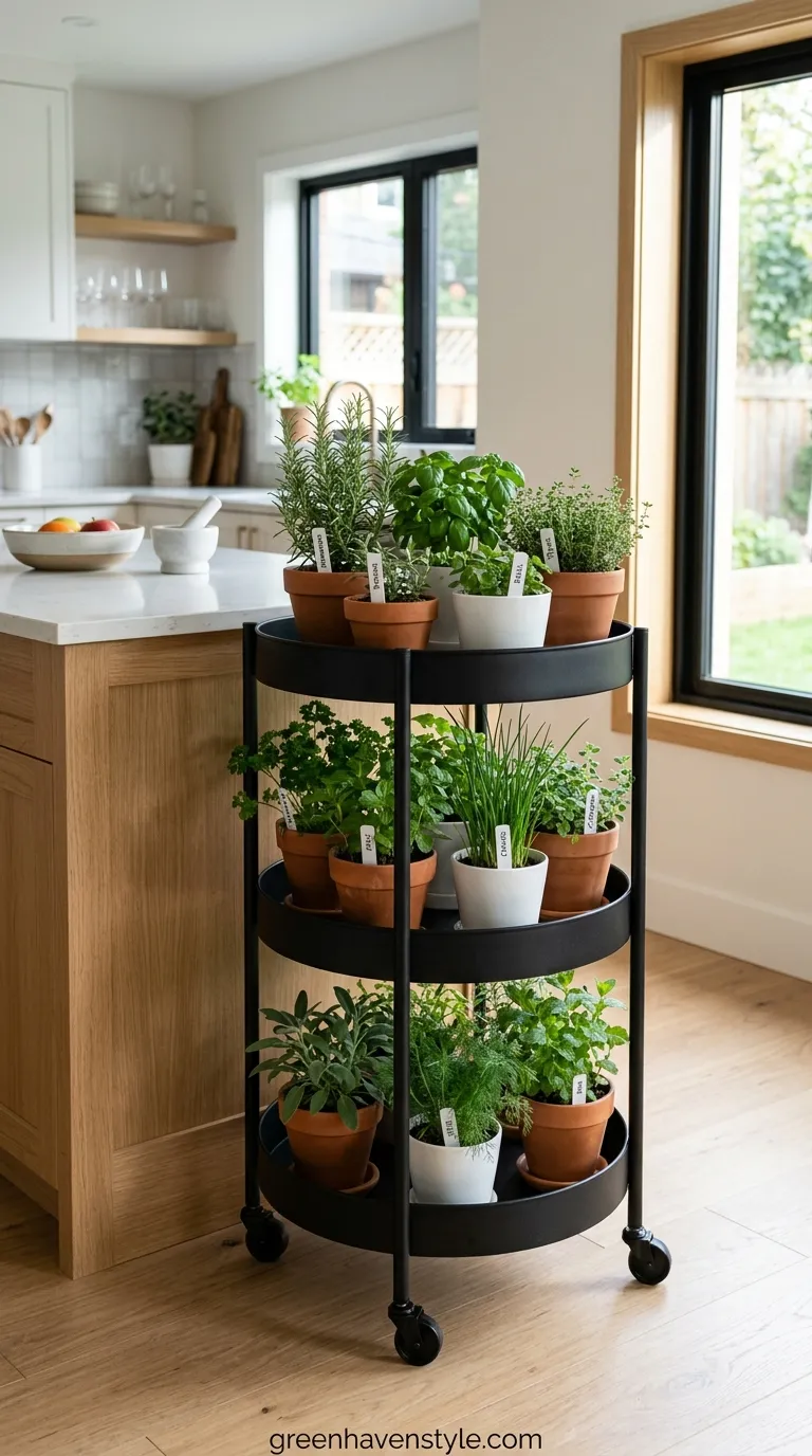 6. Kitchen Cart Garden