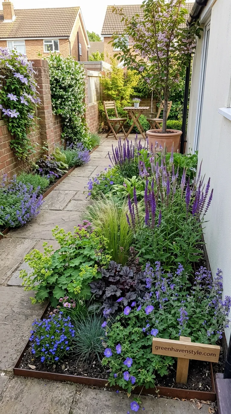 7. Narrow Border Planting