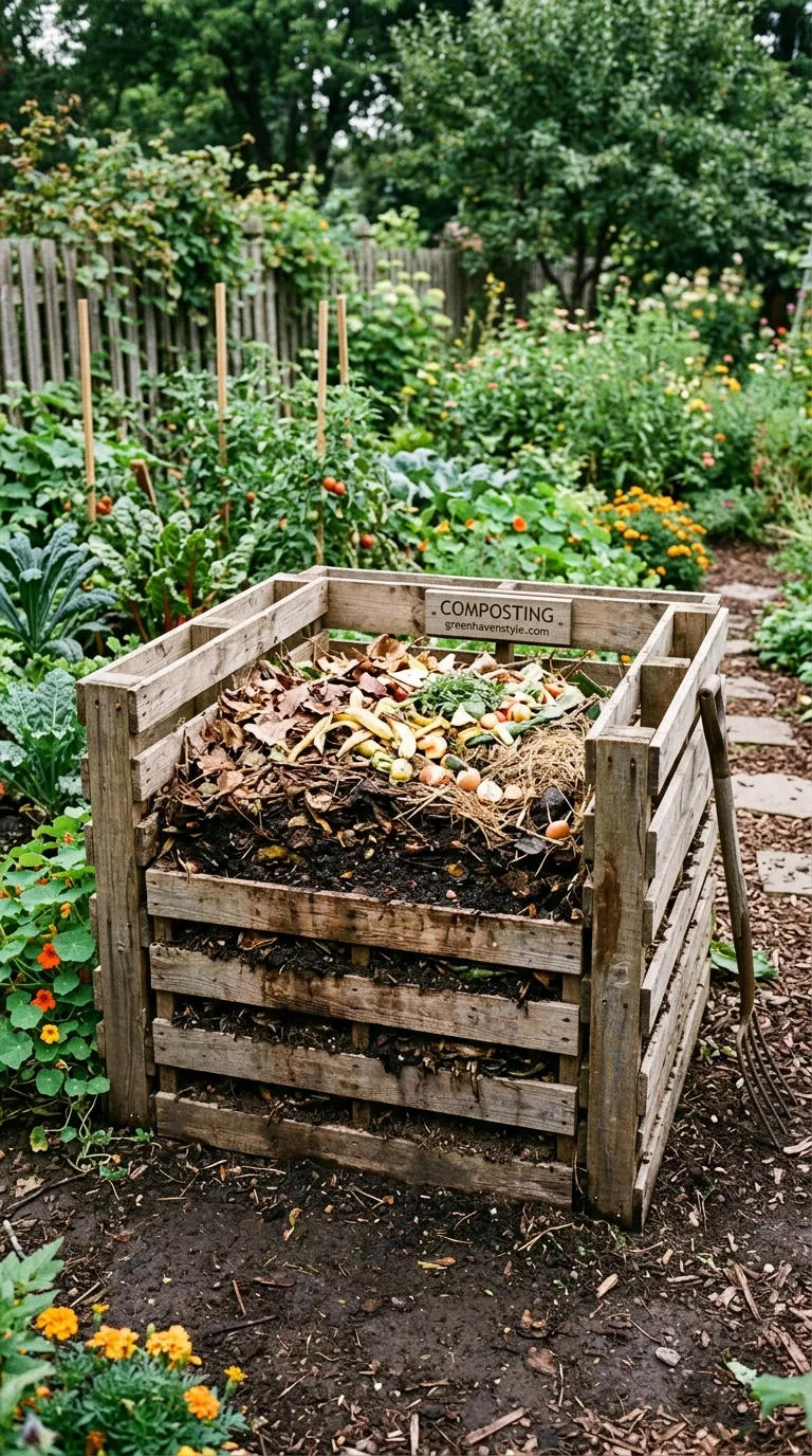 8. Compost Bin System