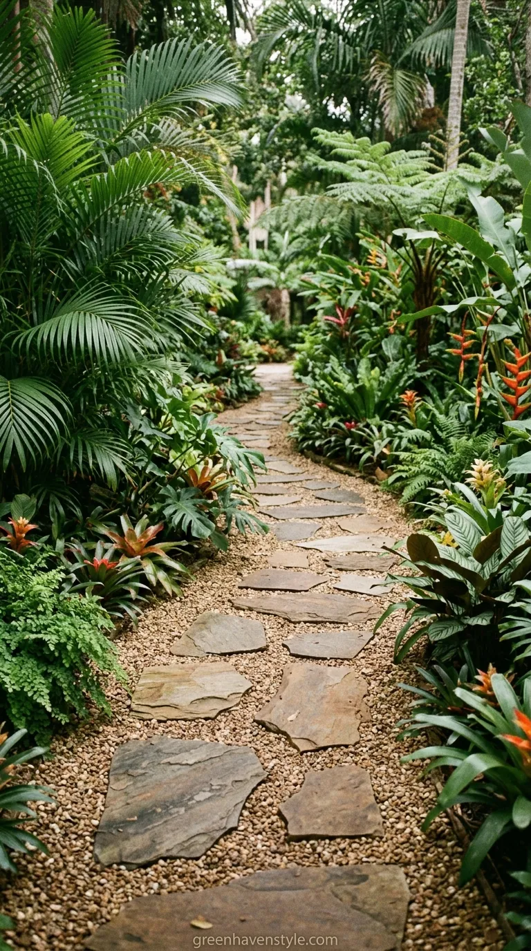 8. Gravel and Stone Pathways