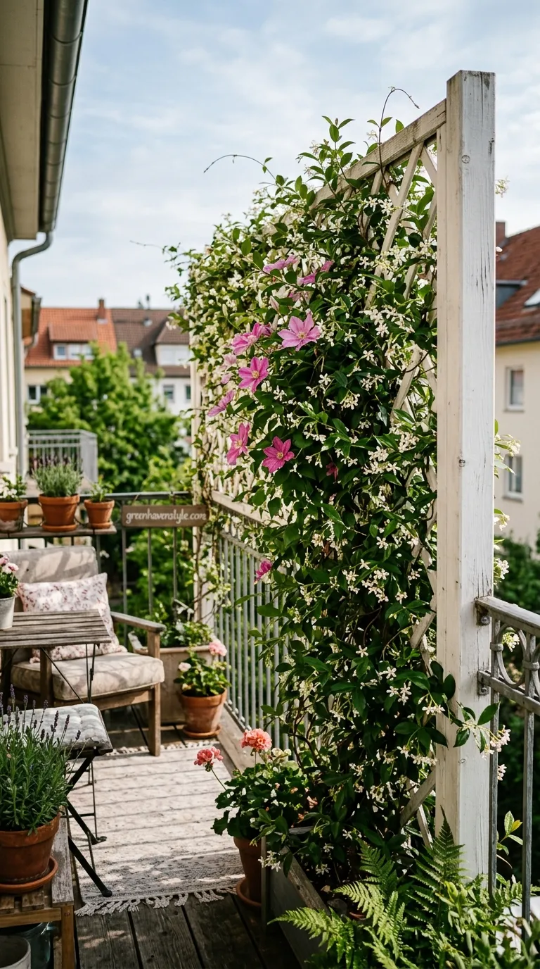8. Trellis Privacy Screen Garden