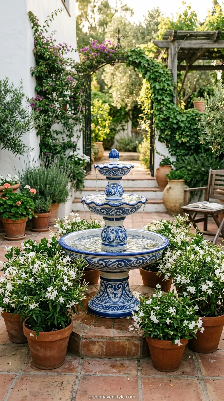 8. Water Fountain Feature