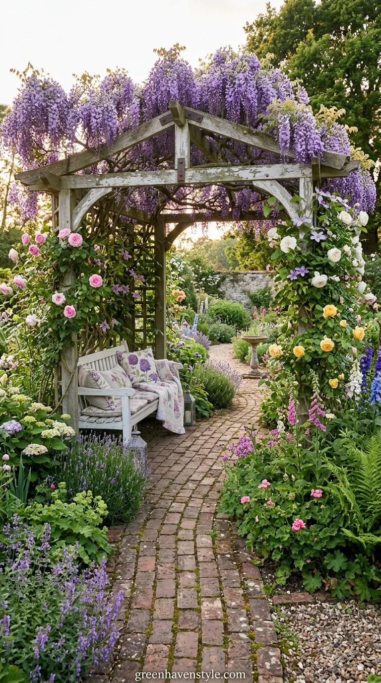9. Arbor Bench Combination