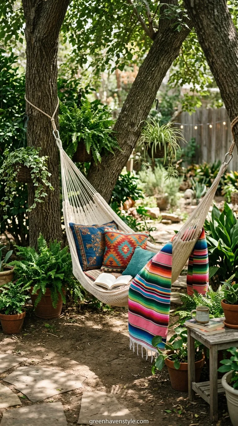 9. Hammock Retreat Corner