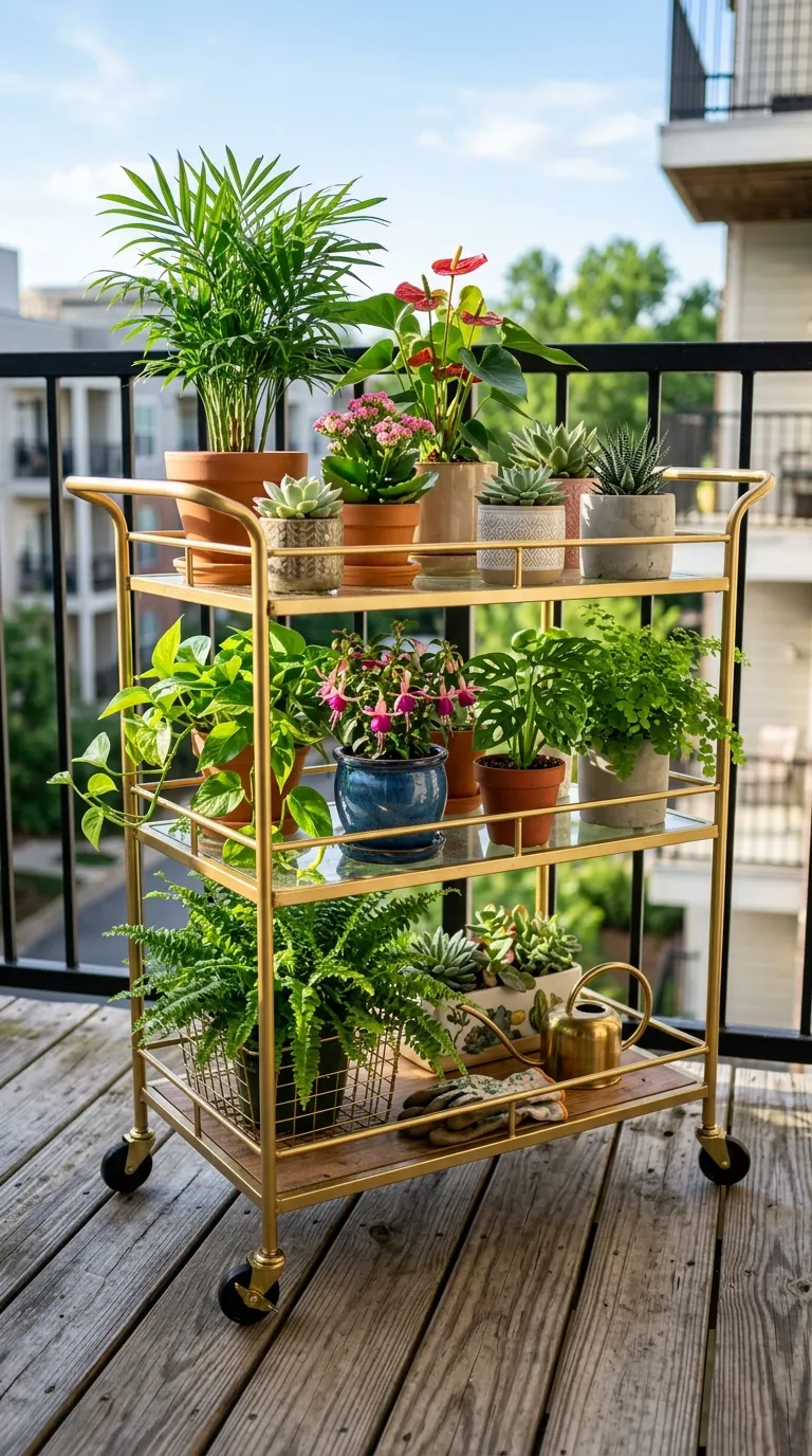 9. Rolling Garden Cart