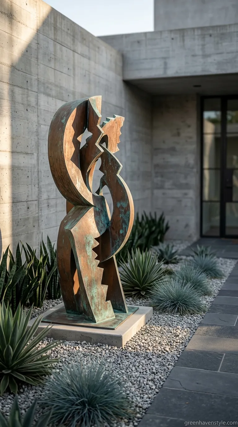 9. Statement Sculpture Centerpiece