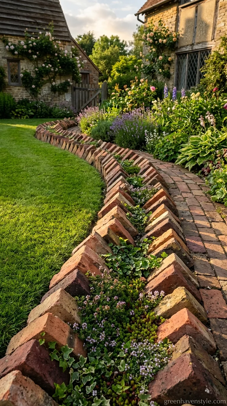 Angled Sawtooth Edge
