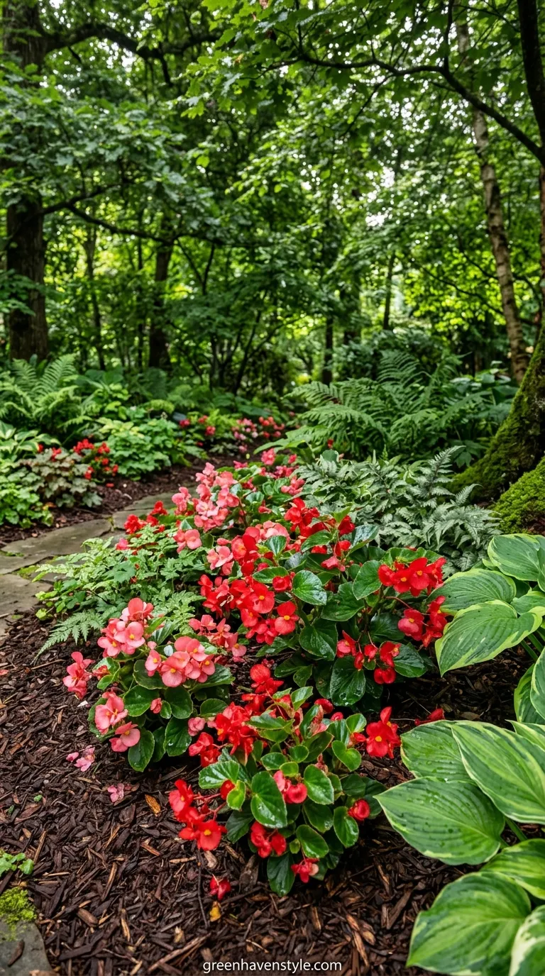 Begonia Shade Garden