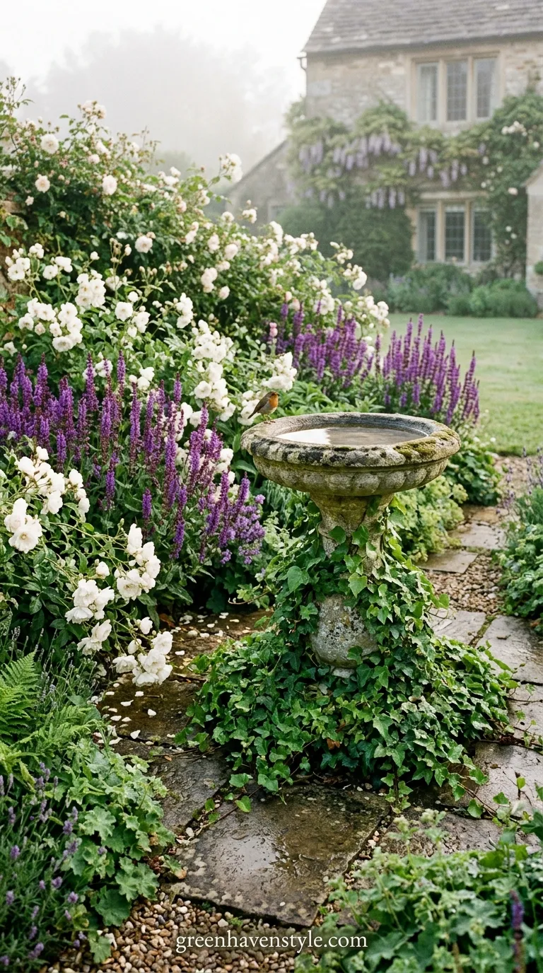 Birdbath Garden Centerpiece