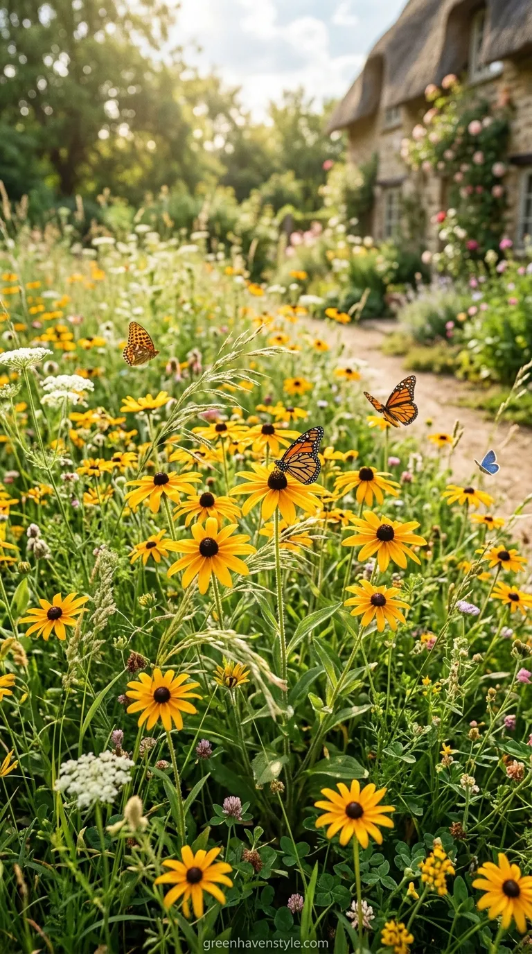Black Eyed Susan Wildflower Patch