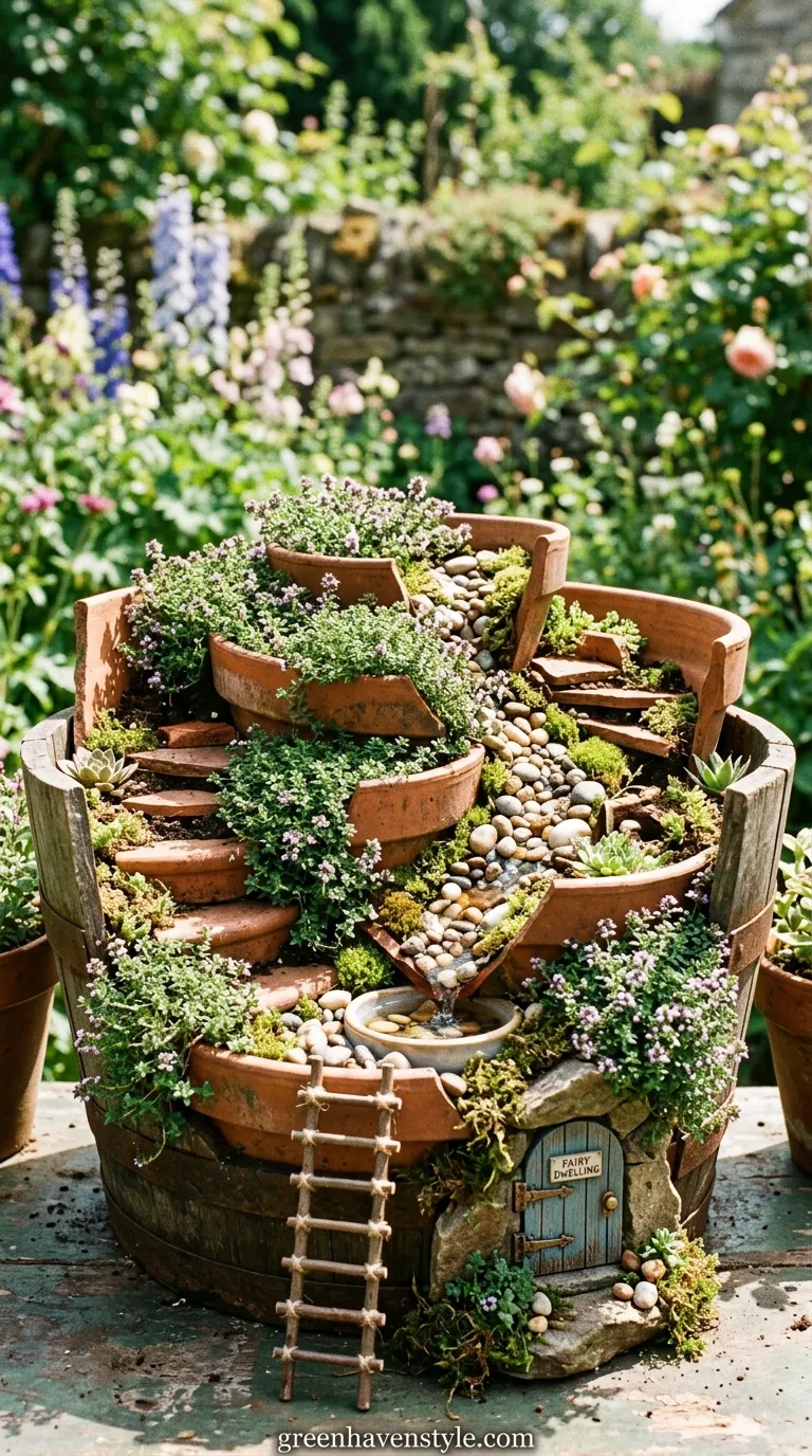 Broken Pot Cascade Design